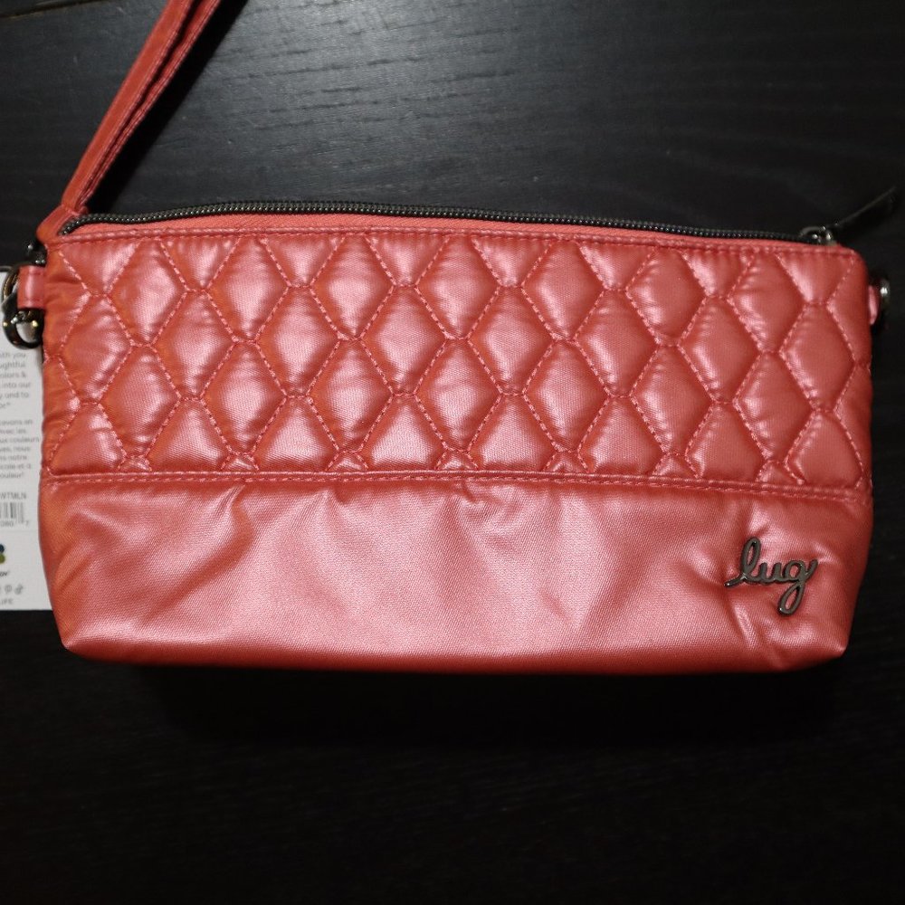 LUG SHIPLAP RFID WRISTLET POUCH